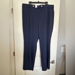 Loft Womens Sz 18 Pintucked Pants